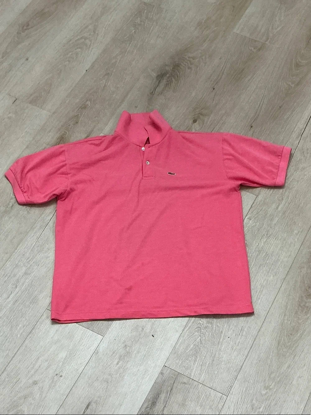 Lacoste Men's Pink Short-Sleeve Polo